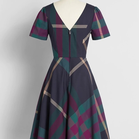 Definitively Darling Fit and Flare Dress by Modcloth - Picture 5 of 5